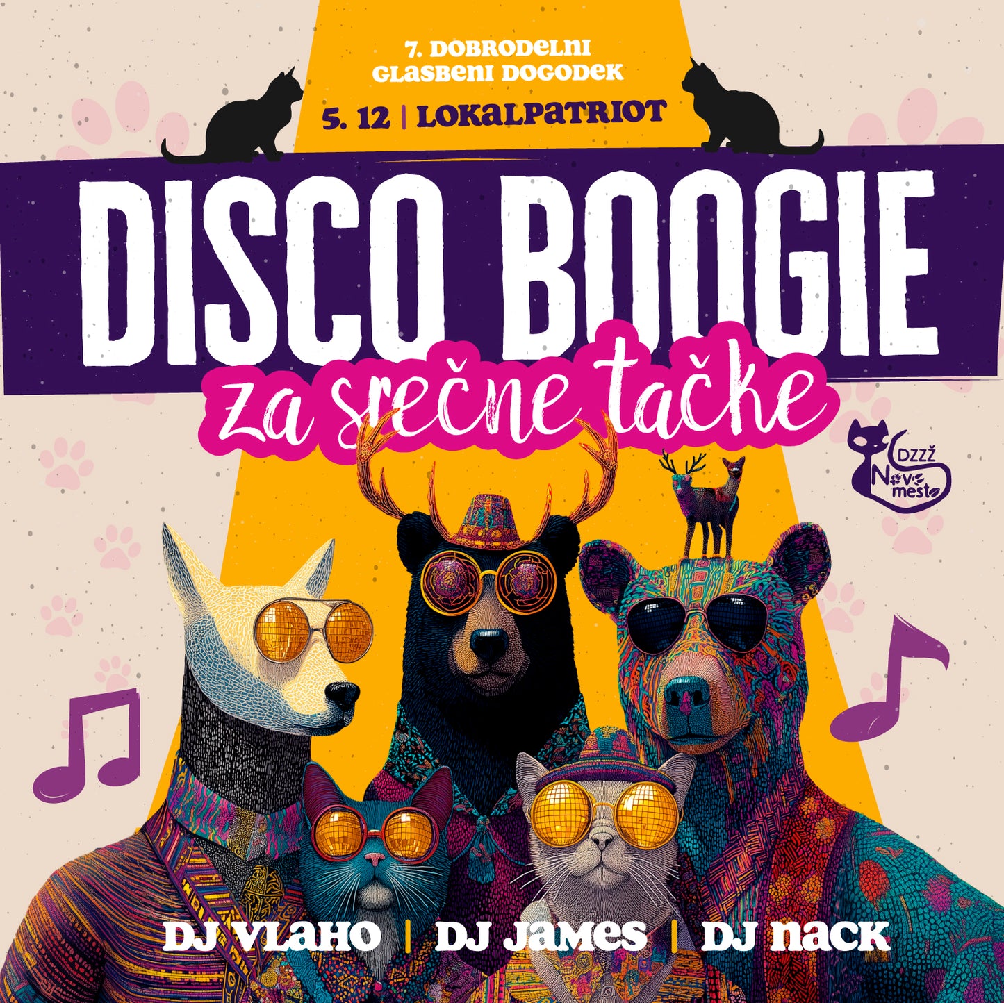 Disco boogie za srečne tačke - NAKUP KARTE