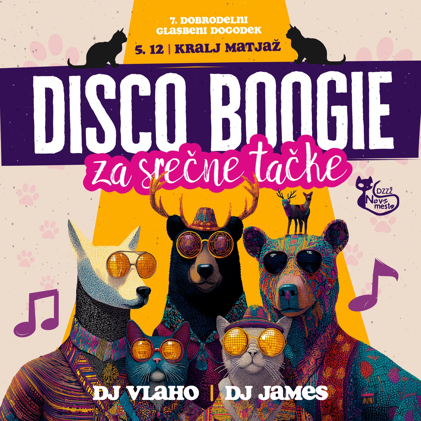 Disco boogie za srečne tačke - NAKUP KARTE